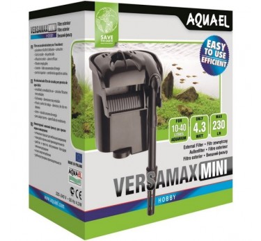 Помпа-фильтр-внешн. навесной AQUAEL VERSAMAX-mini 230л/ч(10-40л)